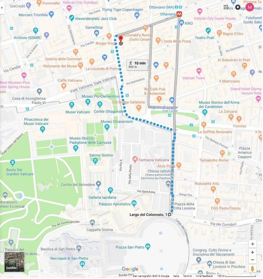 Vt Vatican'S Apartment ローマ エクステリア 写真
